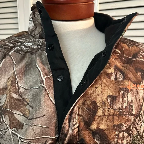 HABIT / REAL TREE CAMO Size XL  1/4 Snap PULLOVER - Picture 5 of 11